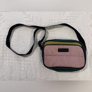 Ted Baker London Pink and Green Crossbody Bag